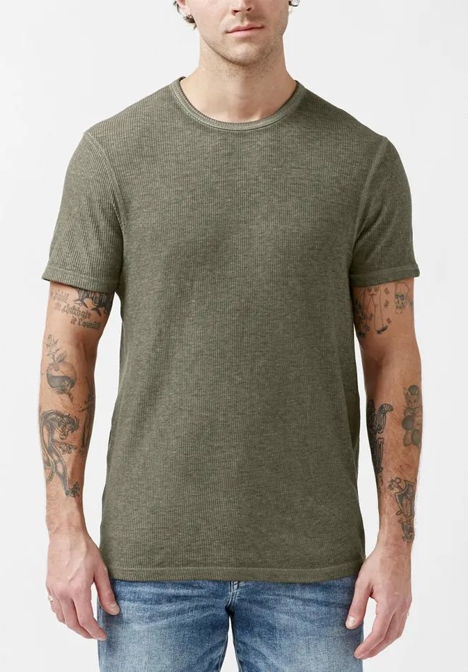 Men Kabut Fern ShortSleeve Mens Top Fern Buffalo David Bitton Tops and Tees