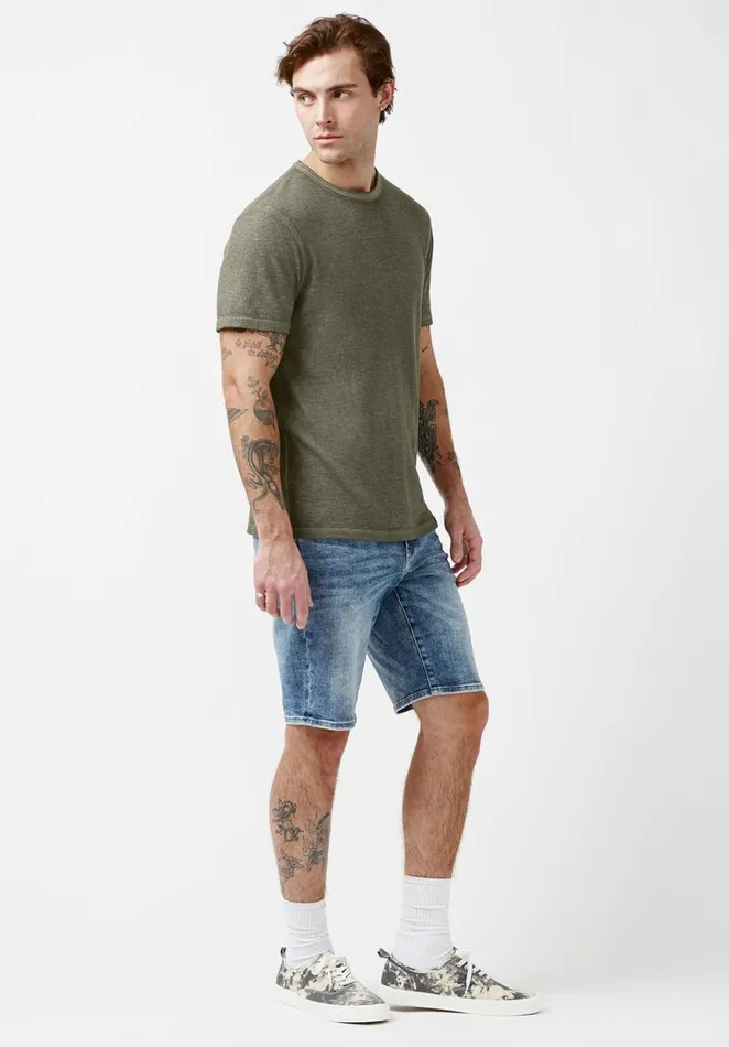 Men Kabut Fern ShortSleeve Mens Top Fern Buffalo David Bitton Tops and Tees