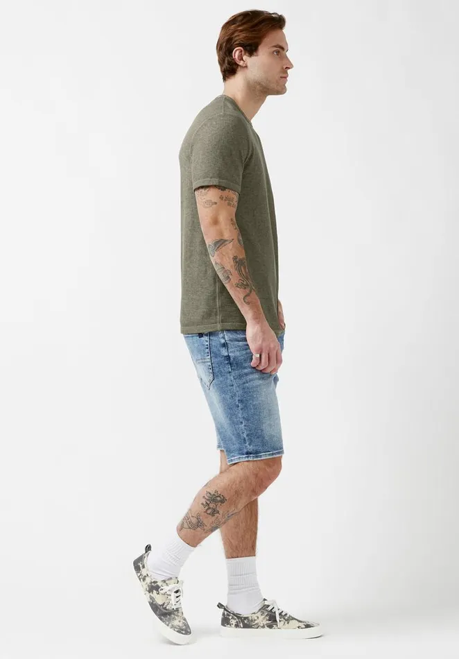 Men Kabut Fern ShortSleeve Mens Top Fern Buffalo David Bitton Tops and Tees