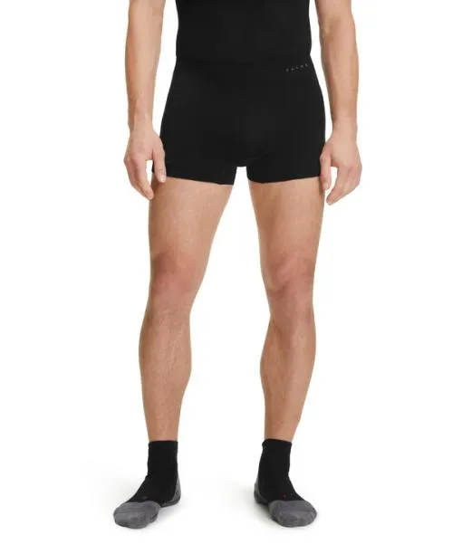 Men Men Boxer Warm Black FALKE Underwear