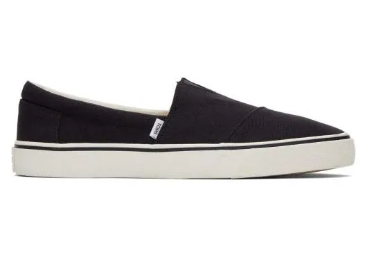 Men MenFenix Black TOMS Slip Ons