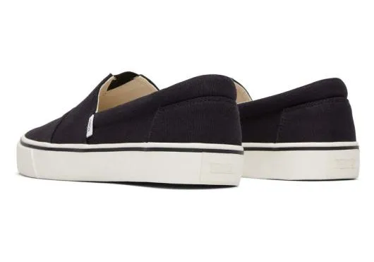 Men MenFenix Black TOMS Slip Ons