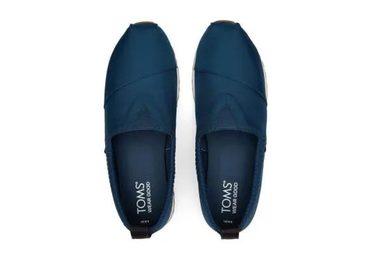 Men MenResident 20 Blue Ripstop Sneaker Dark Indigo TOMS Slip Ons