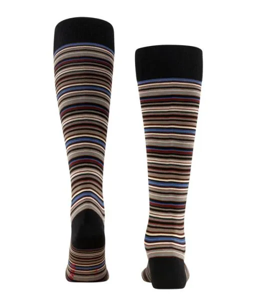 Men Microblock Men Kneehigh Socks Grey FALKE Knee High Socks