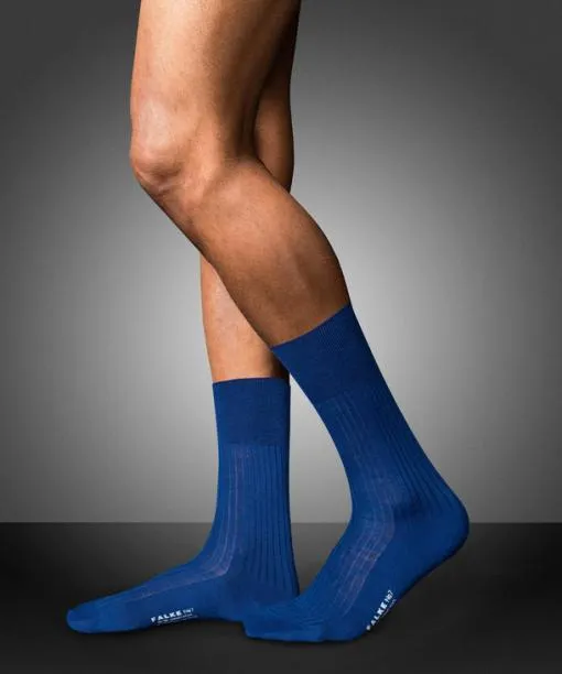 Men No 7 Finest Merino Men Socks Royal Blue FALKE Socks