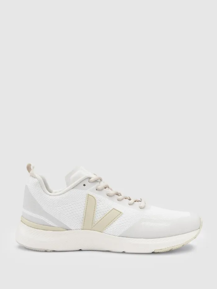 Men Reiss Brands Impala Lightweight Trainers Egg Shell Pierre