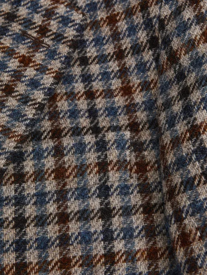 Men Reiss Brands Jacobson Wool Double Breasted Blazer Blue Moon
