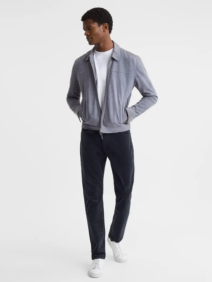 Men Reiss Jeans Corduroy Jeans Deep Anchor