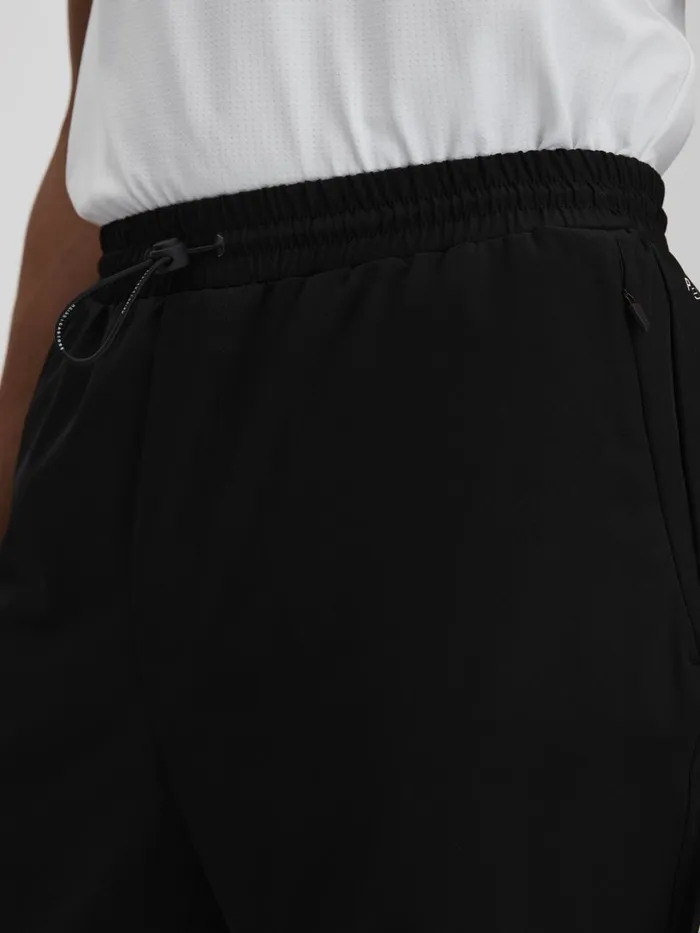 Men Reiss Sweats Hoodies and Joggers Dax Castore Water Repellent Track Pants Onyx Black