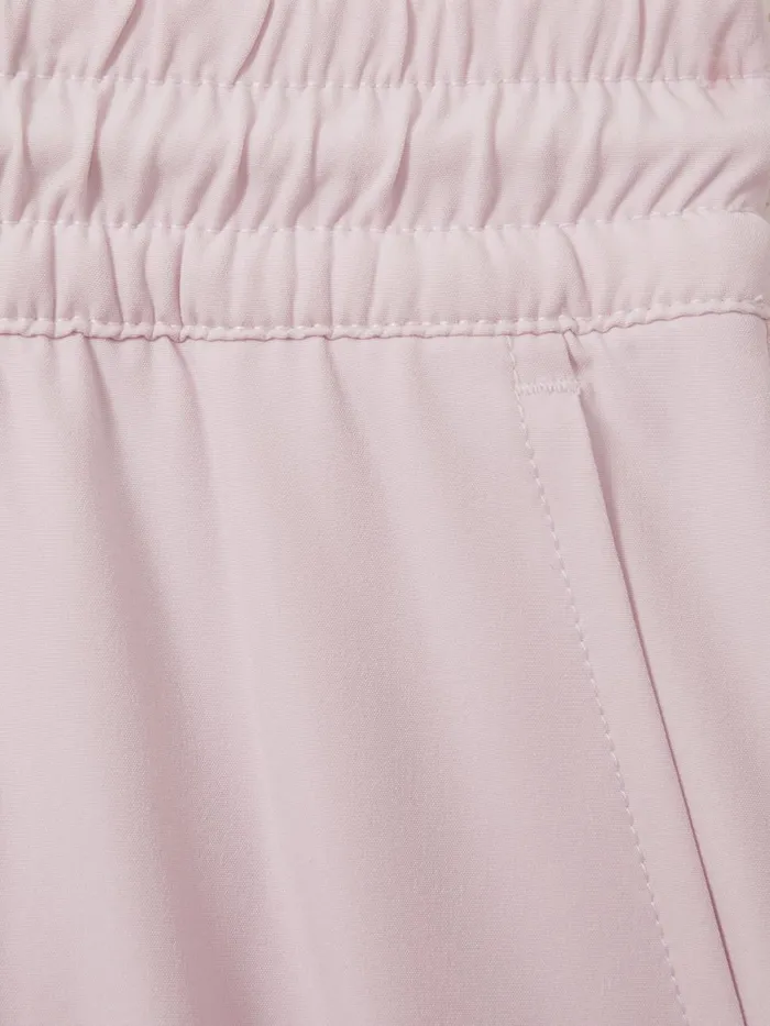 Men Reiss Swimwear Shore Plain Drawstring Waist Swim Shorts Pale Pink