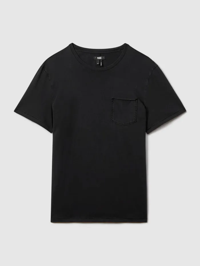Men Reiss TShirts Crew Neck TShirt Black
