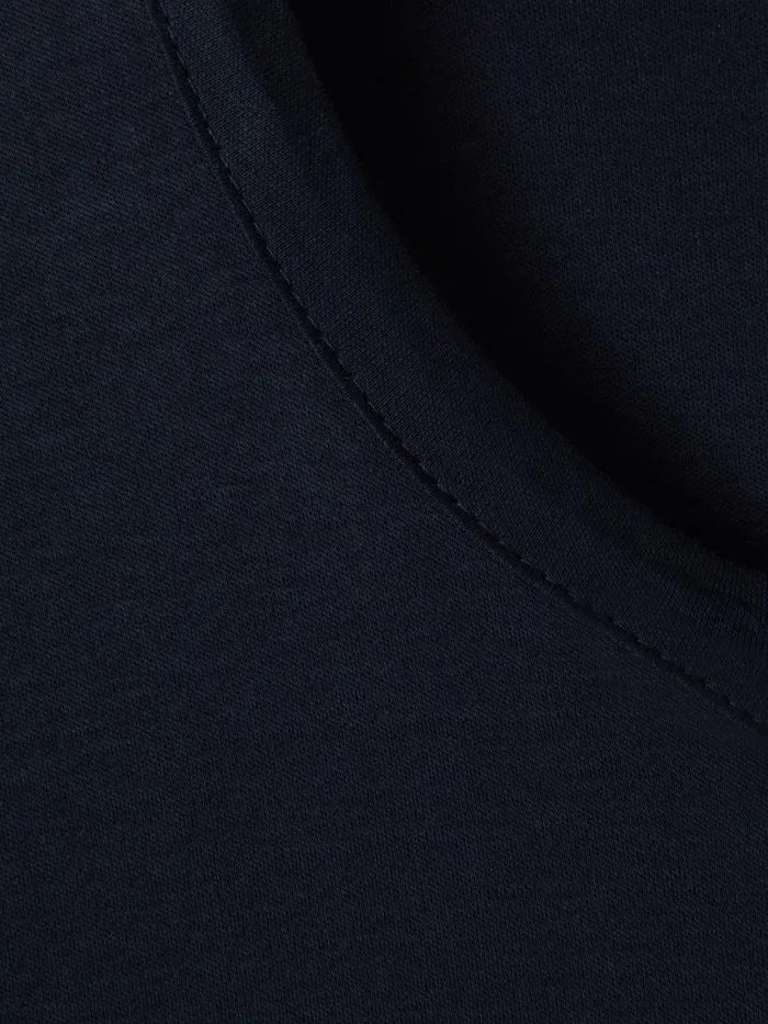 Men Reiss TShirts Day Mercerised Cotton Crew Neck TShirt Navy