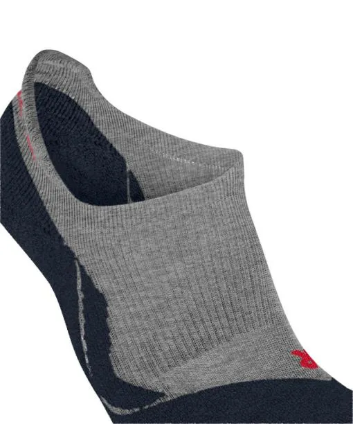 Men RU3 Comfort Invisible Men Running No Show Socks Lightgrey FALKE Running Socks