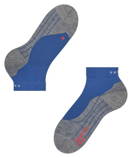 Men RU4 Endurance Short Men Running Short Sock Athletic Blue FALKE Running Socks