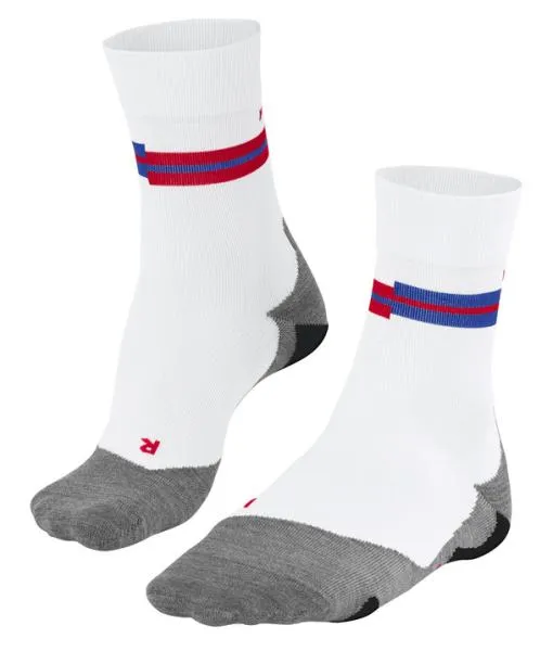Men RU5 Race Men Running Socks White FALKE Running Socks