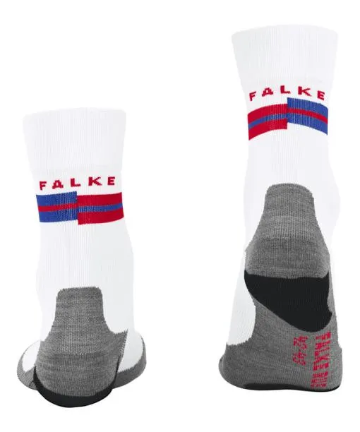 Men RU5 Race Men Running Socks White FALKE Running Socks