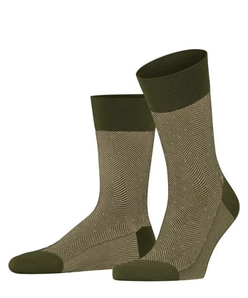 Men Sensitive Herringbone Men Socks Artichoke FALKE Socks