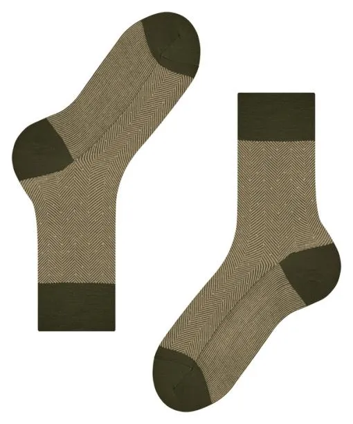 Men Sensitive Herringbone Men Socks Artichoke FALKE Socks