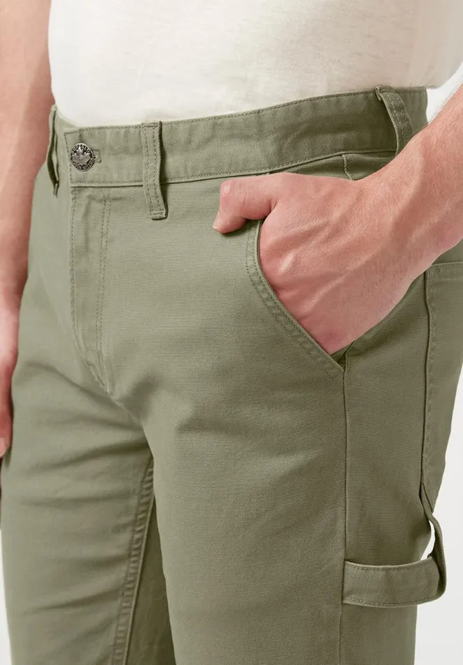 Men Straight Six Olive Green Men039s Carpenter Pants Olive Buffalo David Bitton Straight Six