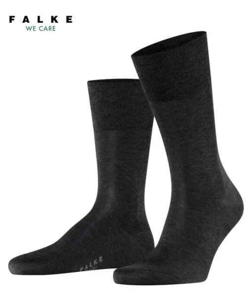 Men Tiago Men Socks Anthracite Mel FALKE Socks