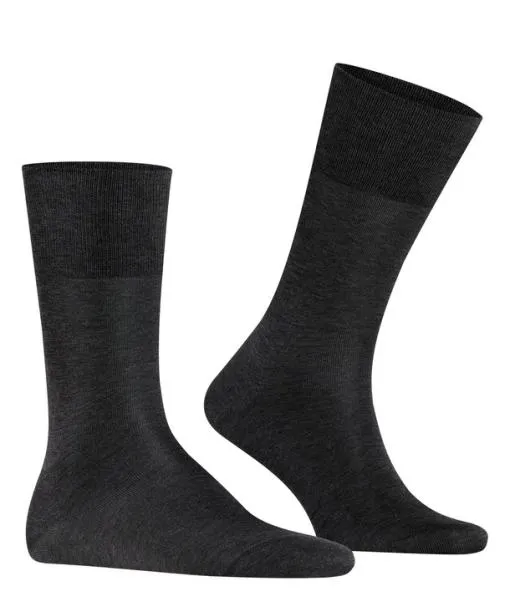 Men Tiago Men Socks Anthracite Mel FALKE Socks