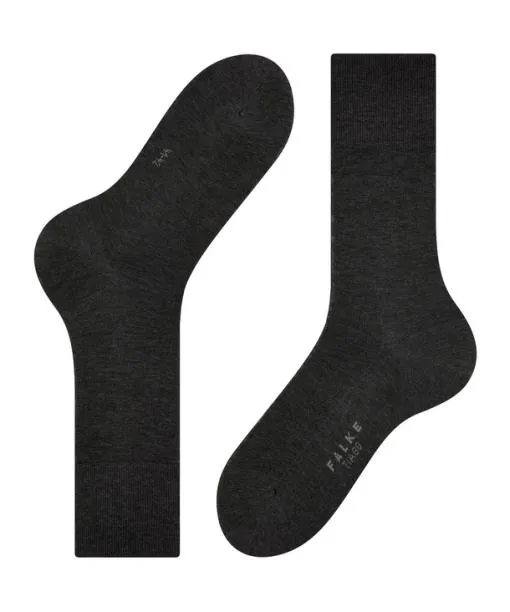 Men Tiago Men Socks Anthracite Mel FALKE Socks