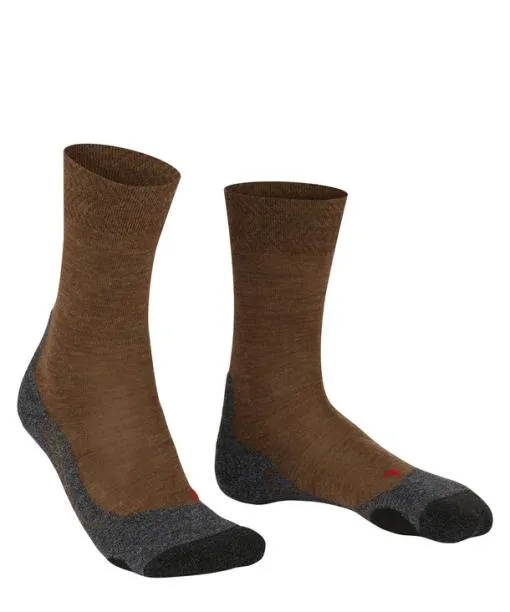 Men TK2 Explore Melange Men Trekking Socks Mocca FALKE Hiking Socks