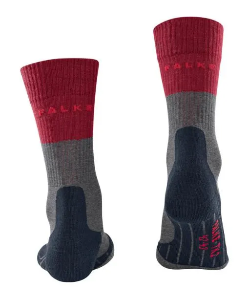 Men TK2 Explore Men Trekking Socks Lightgreyred FALKE Hiking Socks