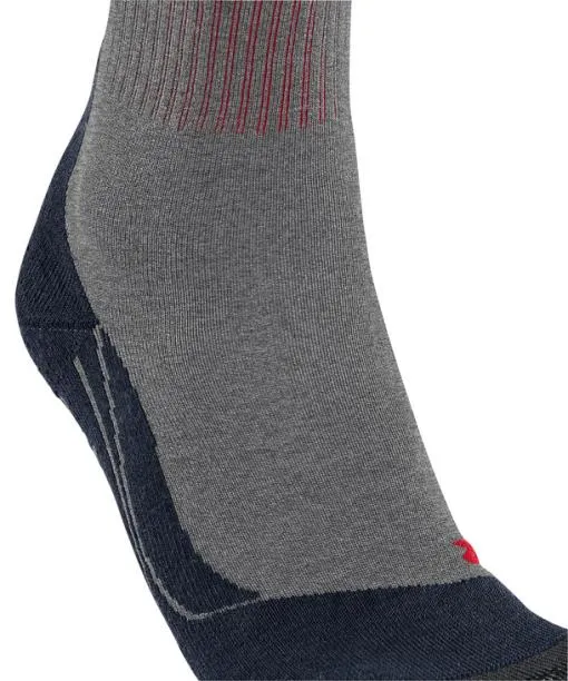 Men TK2 Explore Men Trekking Socks Lightgreyred FALKE Hiking Socks