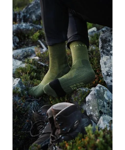 Men TK2 Explore Wool Men Trekking Socks Kitt Mouline FALKE Hiking Socks