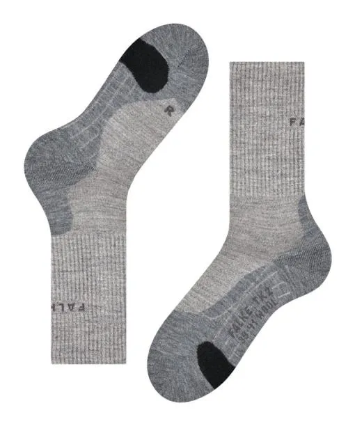 Men TK2 Explore Wool Men Trekking Socks Kitt Mouline FALKE Hiking Socks