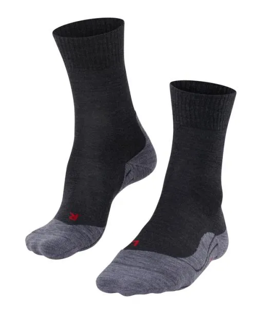 Men TK5 Wander Men Trekking Socks Asphalt Mel FALKE Hiking Socks