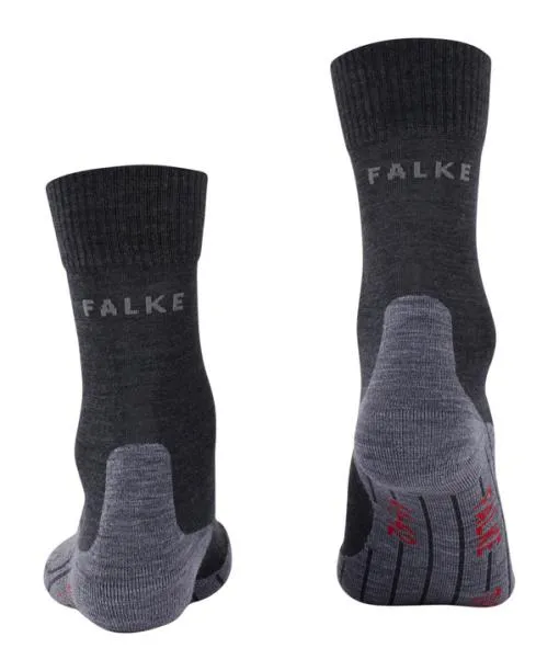 Men TK5 Wander Men Trekking Socks Asphalt Mel FALKE Hiking Socks