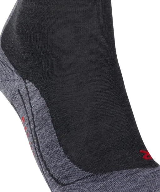 Men TK5 Wander Men Trekking Socks Asphalt Mel FALKE Hiking Socks
