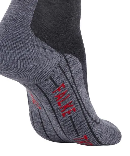Men TK5 Wander Men Trekking Socks Asphalt Mel FALKE Hiking Socks