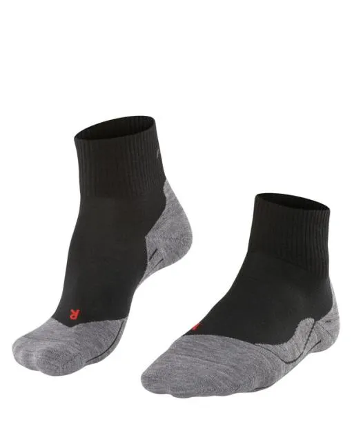 Men TK5 Wander Short Men Trekking Short Sock Black FALKE Hiking Socks