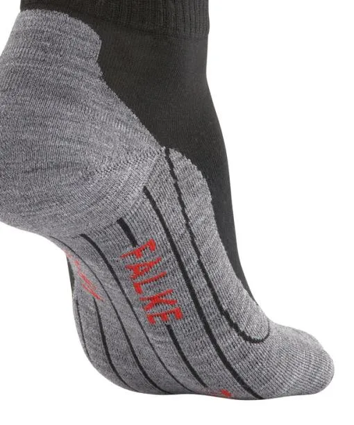 Men TK5 Wander Short Men Trekking Short Sock Black FALKE Hiking Socks