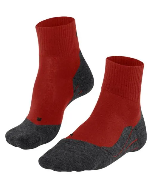 Men TK5 Wander Wool Short Men Trekking Short Sock Tangerine FALKE Hiking Socks