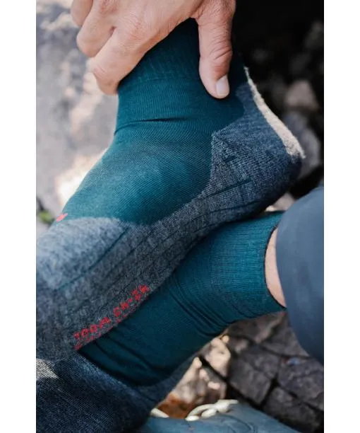 Men TK5 Wander Wool Short Men Trekking Short Sock Tangerine FALKE Hiking Socks