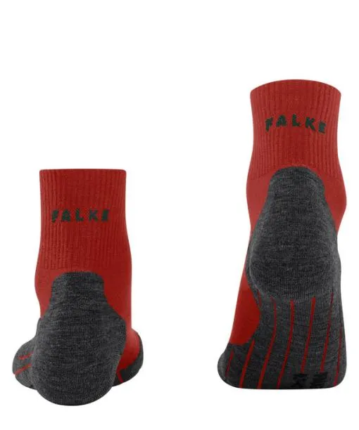 Men TK5 Wander Wool Short Men Trekking Short Sock Tangerine FALKE Hiking Socks