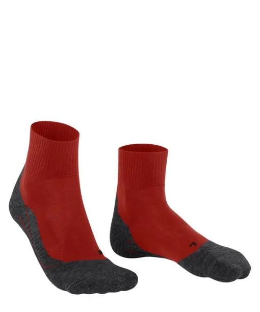 Men TK5 Wander Wool Short Men Trekking Short Sock Tangerine FALKE Hiking Socks