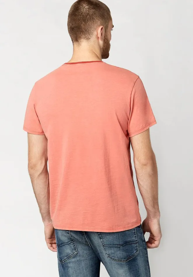 Men Trimmed Vintage Tibox TShirt Cruise Buffalo David Bitton Tops and Tees