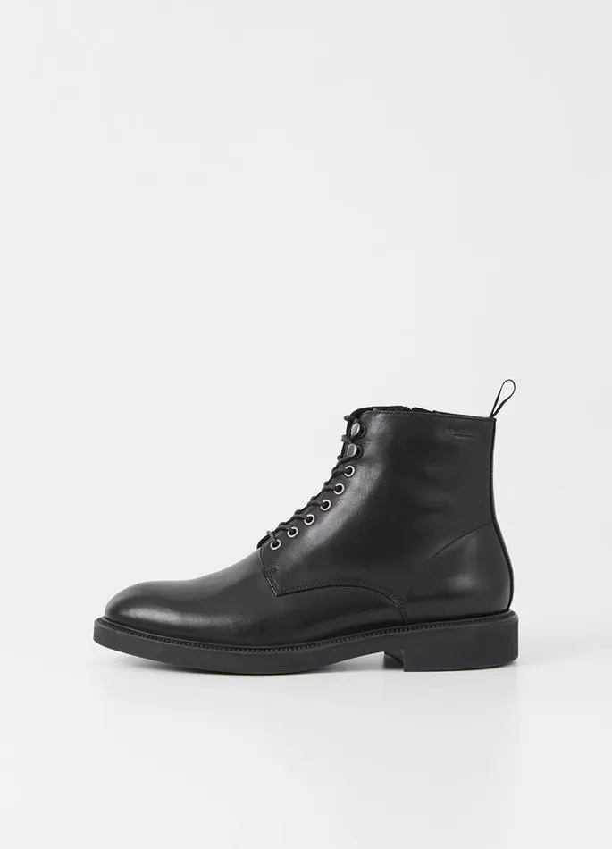 Men Vagabond Boots ALEX M BOOTS Black Leather