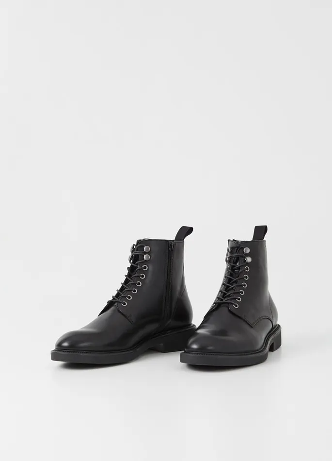 Men Vagabond Boots ALEX M BOOTS Black Leather