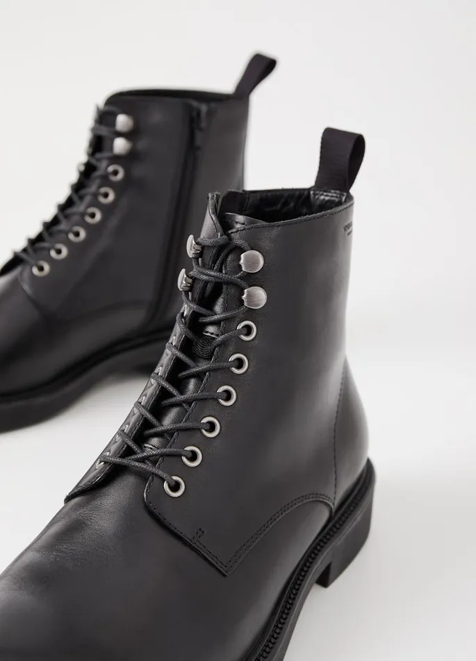 Men Vagabond Boots ALEX M BOOTS Black Leather