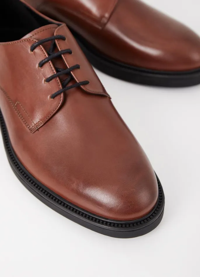 Men Vagabond Shoes ALEX M SHOES Brown Leather