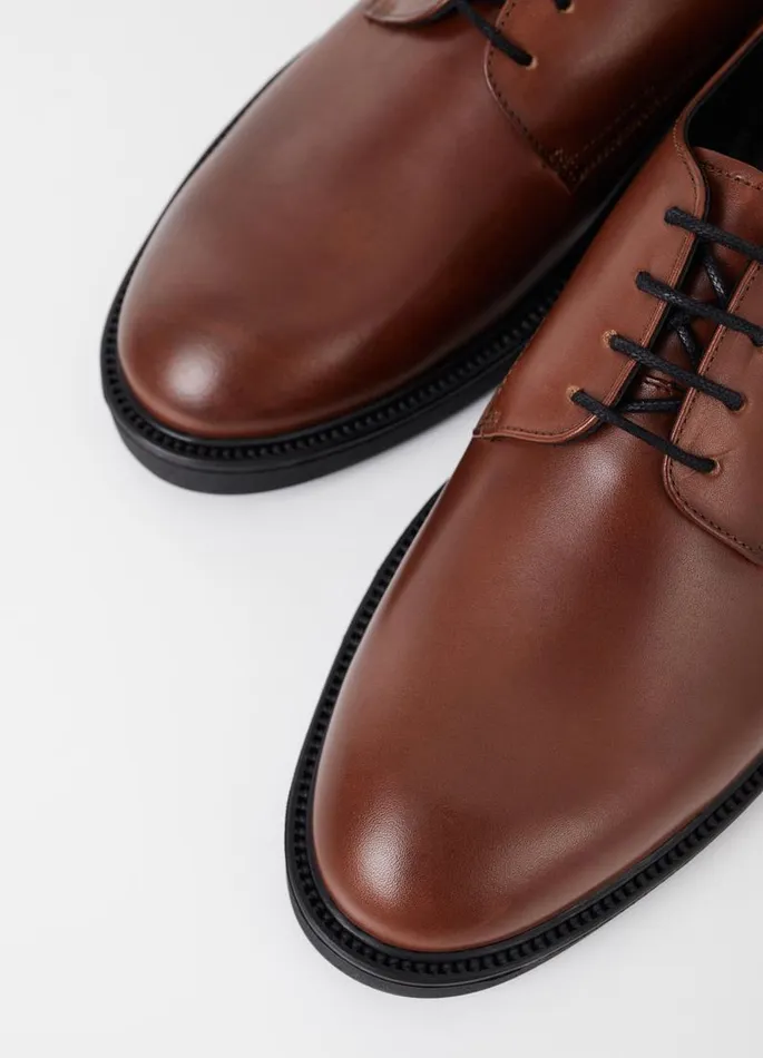 Men Vagabond Shoes ALEX M SHOES Brown Leather