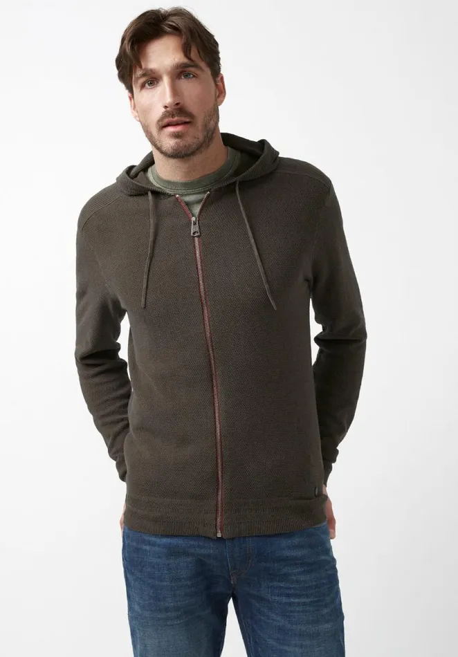 Men Wasolop Brown LongSleeve Mens Hoodie Sweater Chocolate Buffalo David Bitton Sweaters