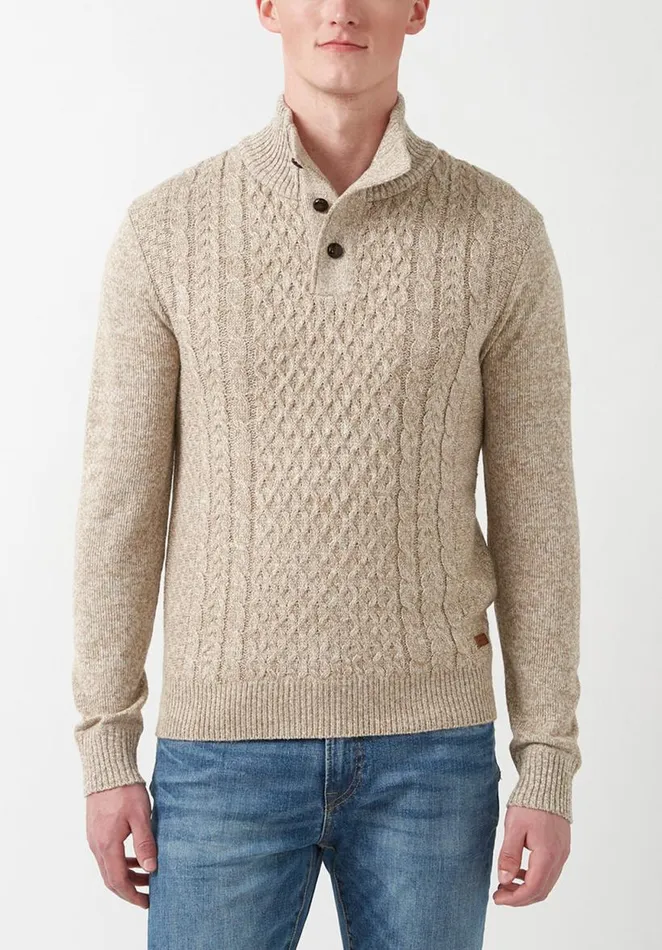 Men Watcher Jute Mix Men039s Sweater Jute Mix Buffalo David Bitton Sweaters