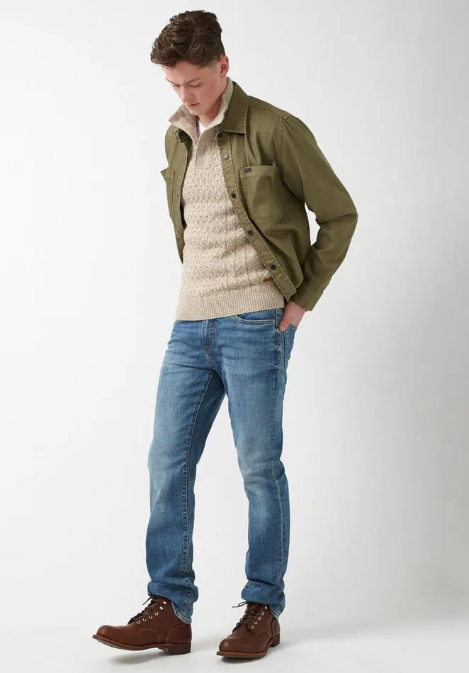 Men Watcher Jute Mix Men039s Sweater Jute Mix Buffalo David Bitton Sweaters